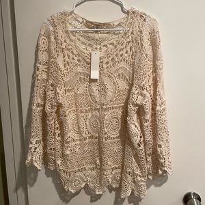 beach cover up (brand new)